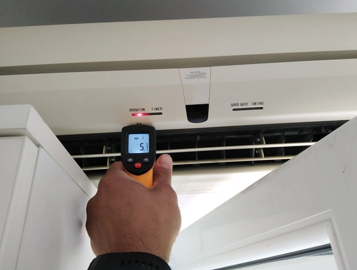 verificare temperatura cu termometru